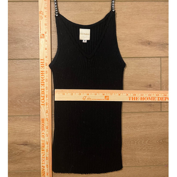 Von Saken Ripped Sweater Tank. - Picture 7 of 7